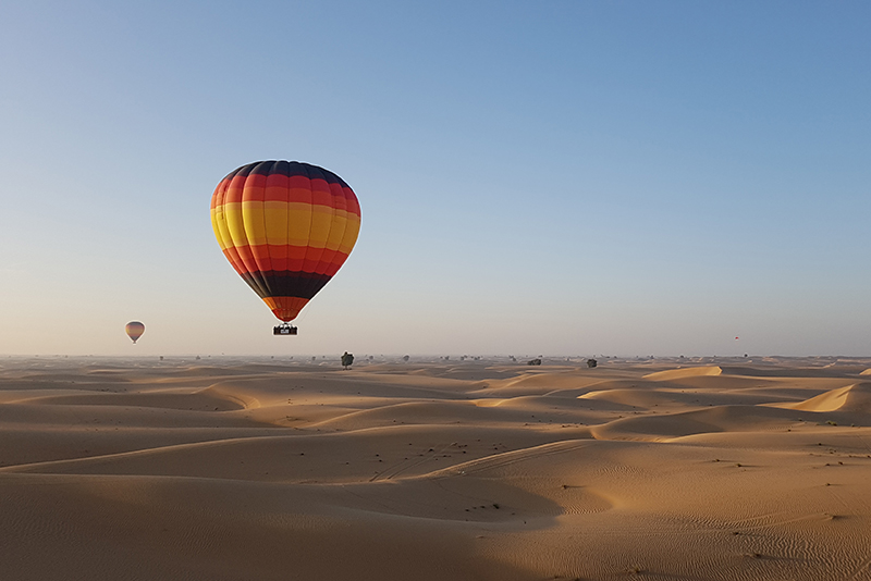 Onward and Upward in a Hot Air Balloon